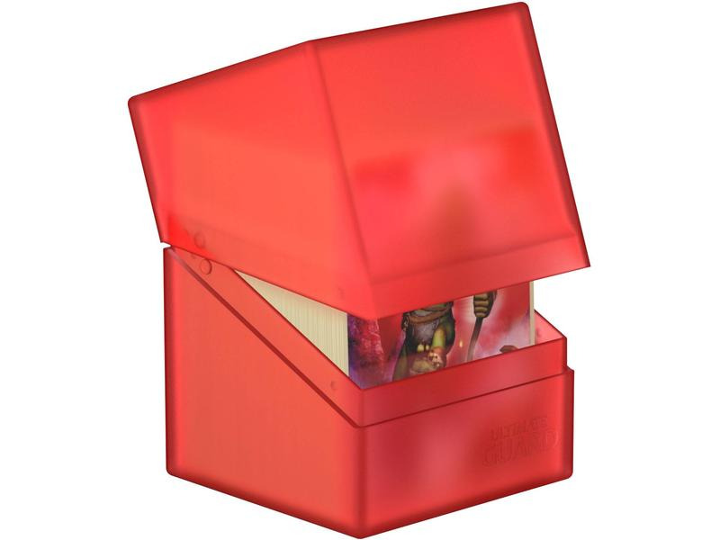Ultimate Guard Kartenbox Boulder Deck Case Standardgrösse 100+ Ruby