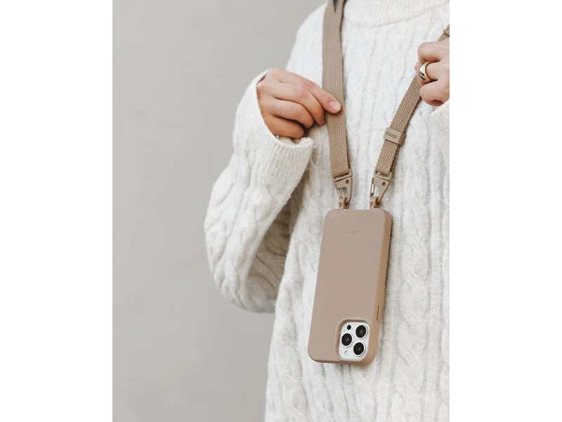 Woodcessories Back Cover Bio Change Case iPhone 14 Plus Taupe