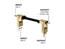 RollingSquare inCharge 6, 6in1, USB-A/-C, Micro-USB, Lightning 0.07 m