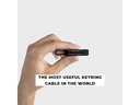 RollingSquare inCharge X, 6in1, USB-A/-C, Micro-USB, Lightning 0.07 m