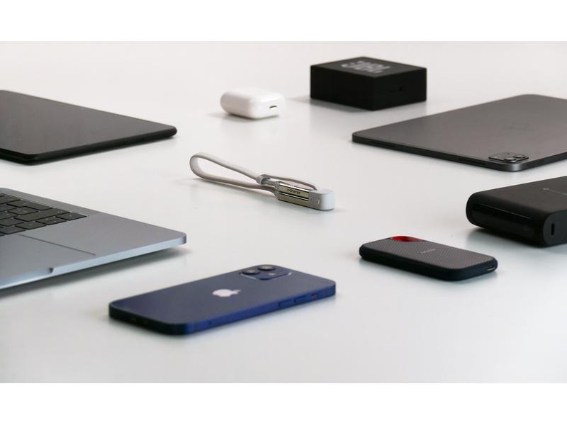 RollingSquare inCharge XL, 6in1, USB-A/-C, Micro-USB, Lightning 0.3 m