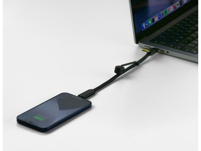 RollingSquare inCharge XL, 6in1, USB-A/-C, Micro-USB, Lightning 0.3 m
