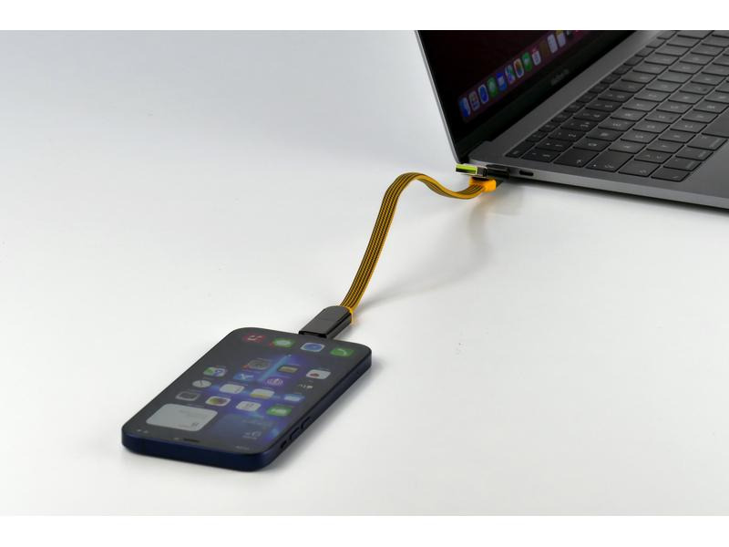 RollingSquare inCharge XL, 6in1, USB-A/-C, Micro-USB, Lightning 2 m