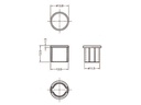 Delock Staubschutz BMC f 10 Stk. Transparent