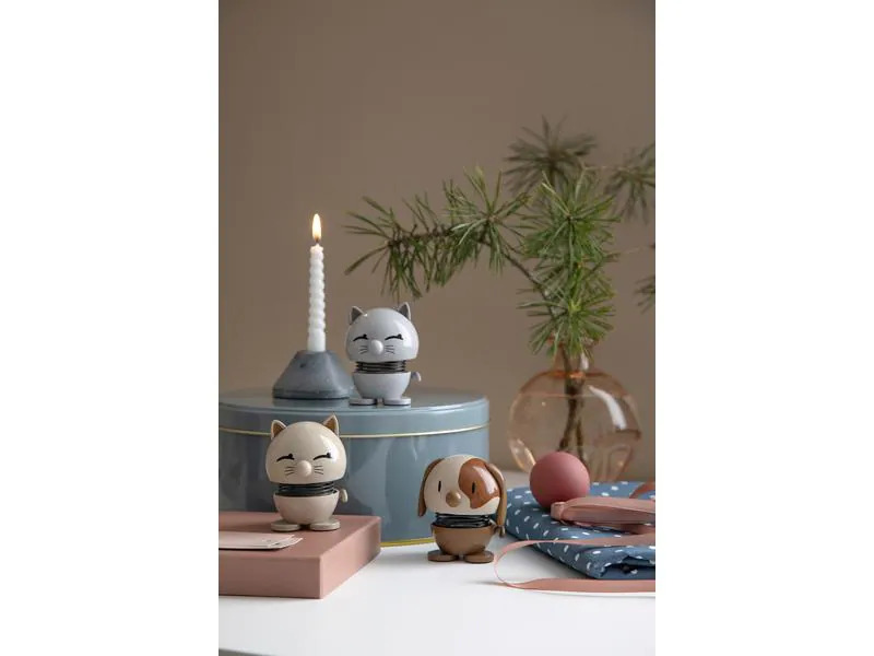 Hoptimist Aufsteller Bumble Katze S, Beige