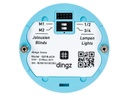 dingz WLAN-Schalter «dingz plus» mit Bewegungsmelder UP hellgrau