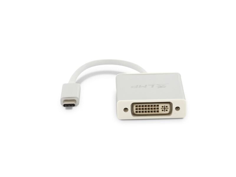 LMP Adapter USB-C - DVI-D Silber