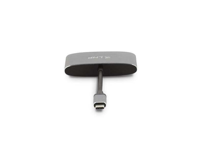 LMP Multiadapter USB-C - HDMI USB 3.0 Spacegrau