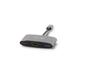 LMP Multiadapter USB-C - HDMI USB 3.0 Spacegrau