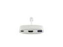 LMP Multiadapter USB-C – HDMI, USB 3.0 Silber