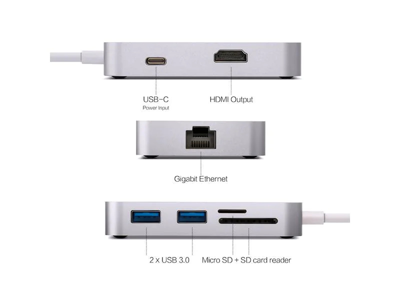 Minix Multiadapter NEO C-GGR Space Grey