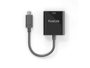 PureLink Adapter IS221 USB Type-C - VGA, Schwarz