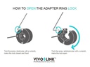 Vivolink Adapterring Pro Adapter+ USB-C+ Lightning