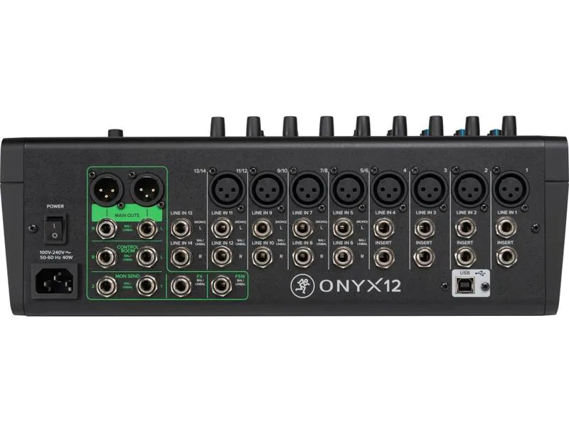 Mackie Mischpult ONYX12 14-Kanal