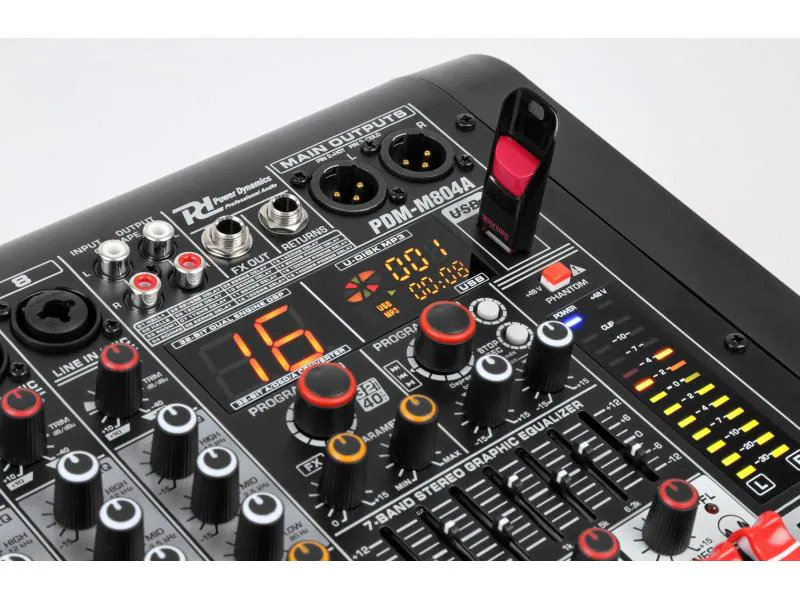 Power Dynamics Mischpult PDM-M804A
