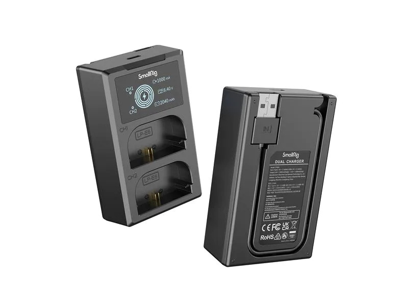 Smallrig Digitalkamera-Akku LP-E6NH Akku und Charger Kit