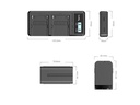 Smallrig Digitalkamera-Akku NP-F970 Akku und Charger Kit