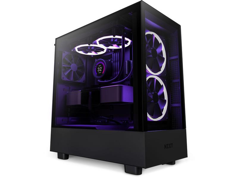 NZXT PC-Gehäuse H5 Elite Schwarz matt