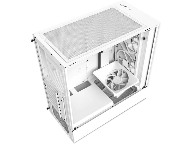 NZXT PC-Gehäuse H5 Elite Weiss matt
