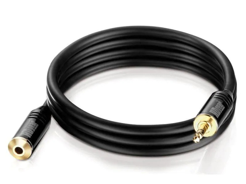 HDGear Audio-Kabel Premium 3,5 mm Klinke - 3,5 mm Klinke 1 m