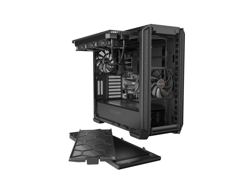 be quiet! PC-Gehäuse Silent Base 601 Schwarz Fenster