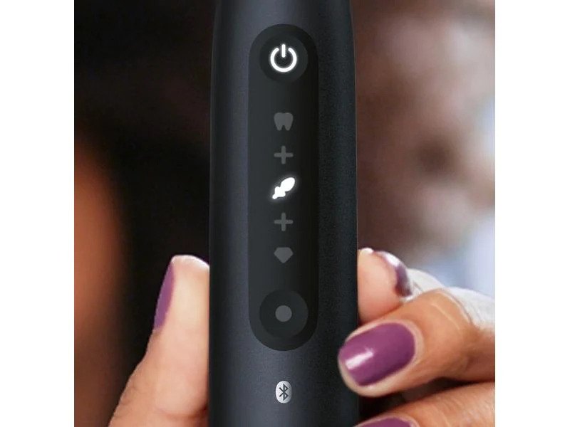 Oral-B Rotationszahnbürste iO Series 5 Schwarz/Weiss