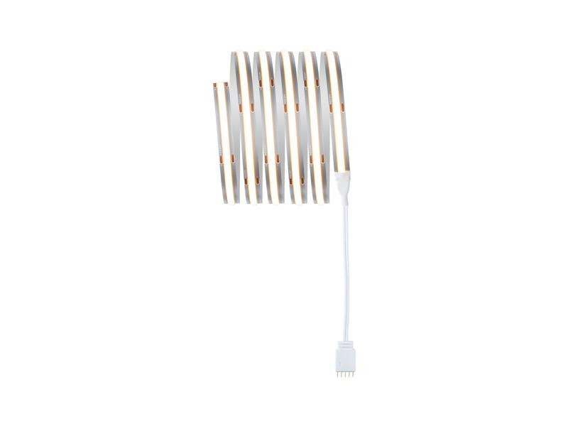 Paulmann LED-Stripe MaxLED 1000 BasisSet COB, 2700 K, 1.5 m, Silber