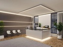 Paulmann LED-Stripe MaxLED 1000 BasisSet COB, 2700 K, 3 m, Silber