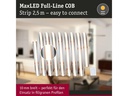 Paulmann LED-Stripe MaxLED 1000 Einzelstripe COB, 2700K, 2.5m, Silber