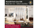 Paulmann LED-Stripe MaxLED 500 Basis Set COB, 2700 K, 1.5 m, Silber