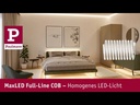 Paulmann LED-Stripe MaxLED 500 Basis Set COB, 2700 K, 3 m, Silber