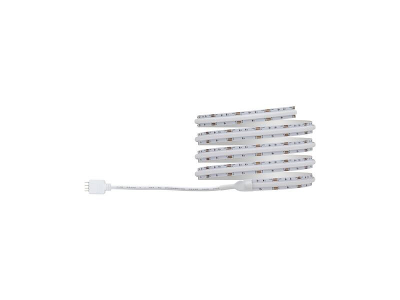 Paulmann LED-Stripe SimpLed Strip Set COB, RGB, 1.5 m, Weiss