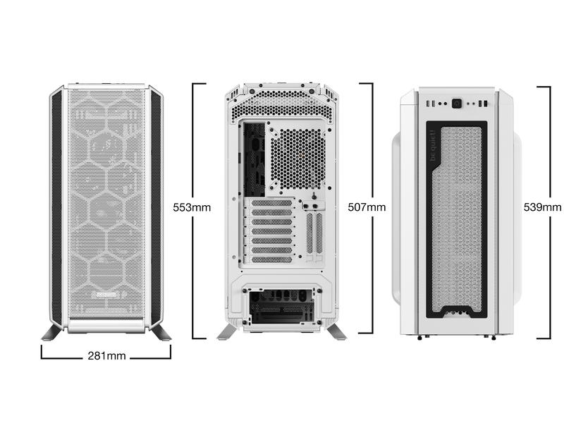 be quiet! PC-Gehäuse Silent Base 802 Weiss