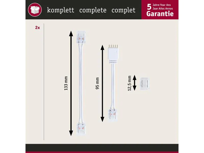 Paulmann Verbindungskabel MaxLED Full-Line COB Connector Set