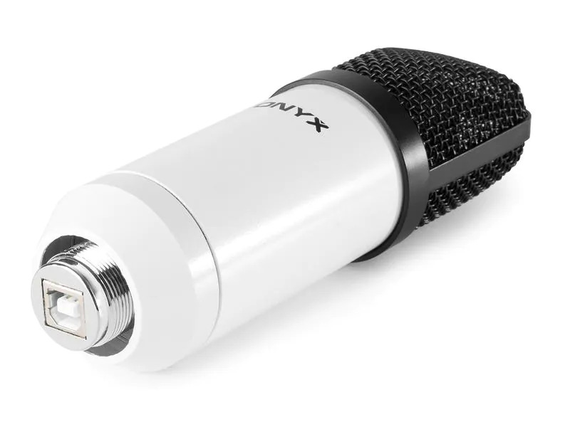 Vonyx Kondensatormikrofon CMS300W Studio-Set Weiss