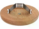 Max Hauri Deckenrosette Ø 94 mm, Holz
