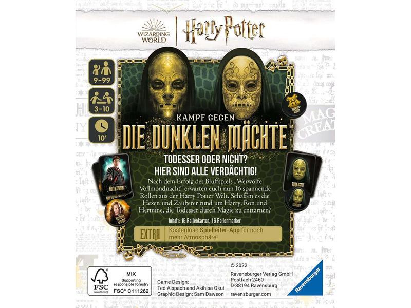 Ravensburger Kartenspiel Harry Potter – Kampf gegen die dunklen Mächte