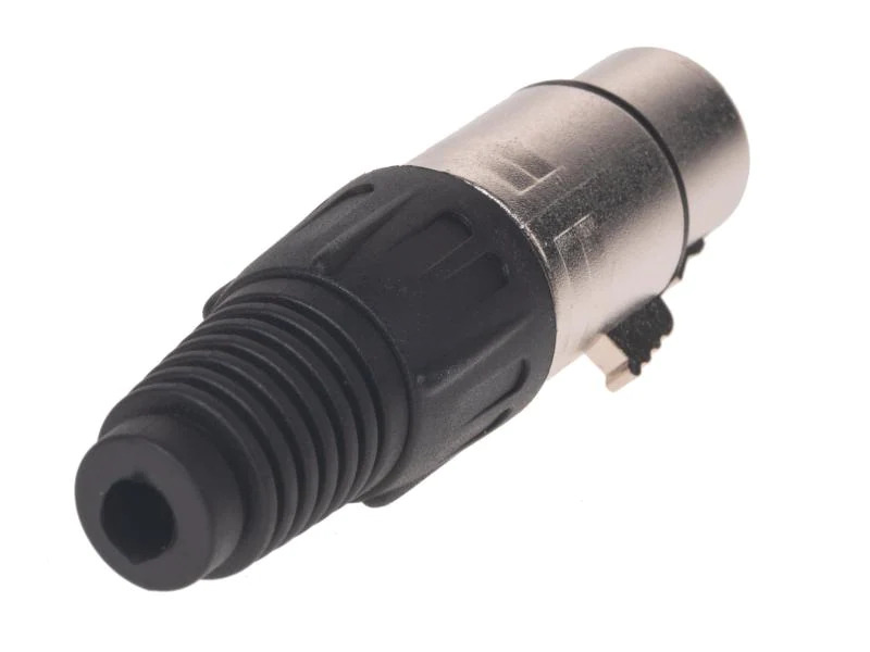 Bemero Stecker BC1001NI-F 3-Pol XLRf female Stecker Nickel