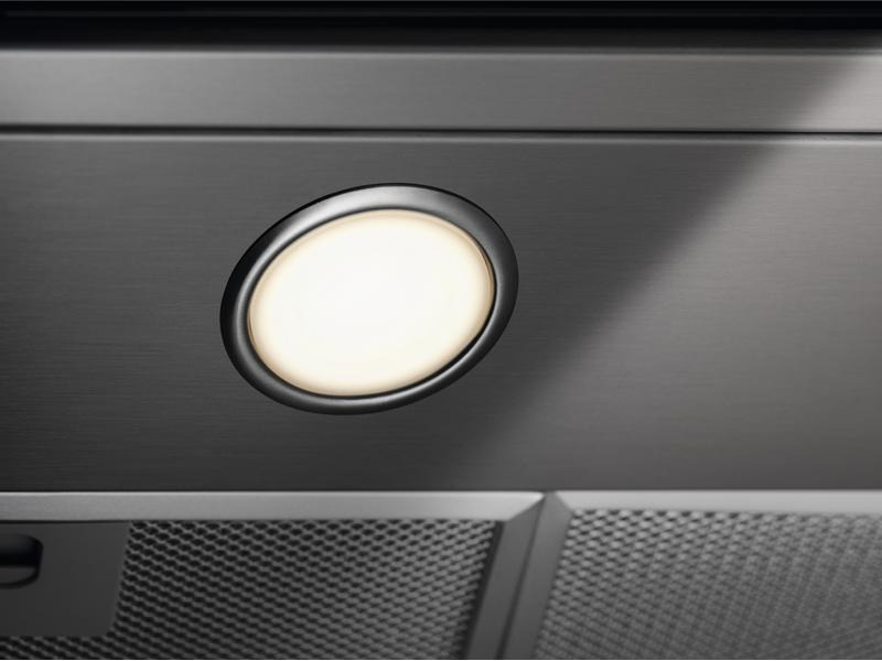 Electrolux Kaminhaube WOL9038CN 90 cm, Schwarz/Stainless Steel