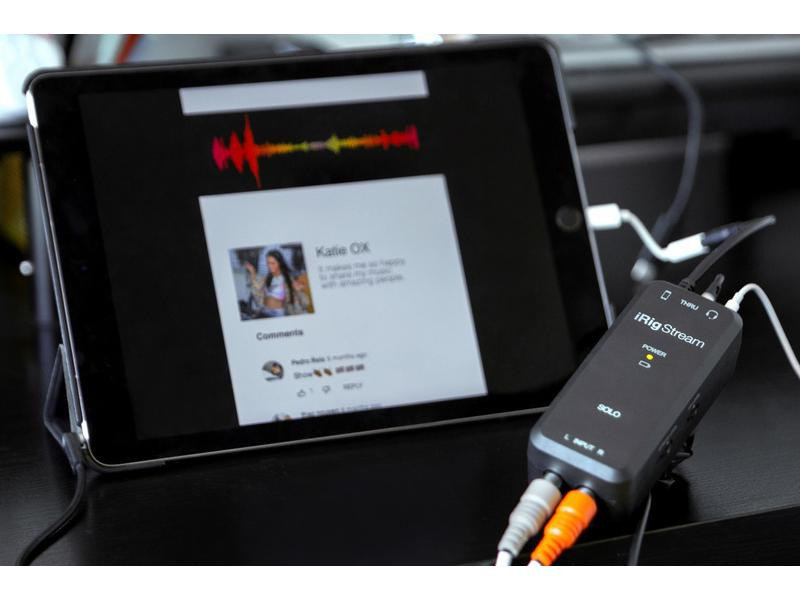 IK Multimedia Audio Interface iRig Stream Solo