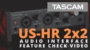 Tascam Audio Interface US-2x2HR