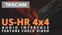 Tascam Audio Interface US-4x4HR