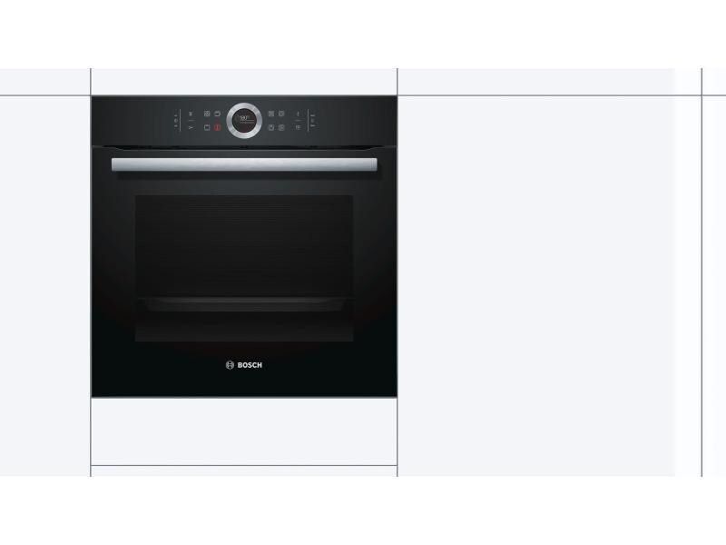 Bosch Einbaubackofen HBG675BB1 A+