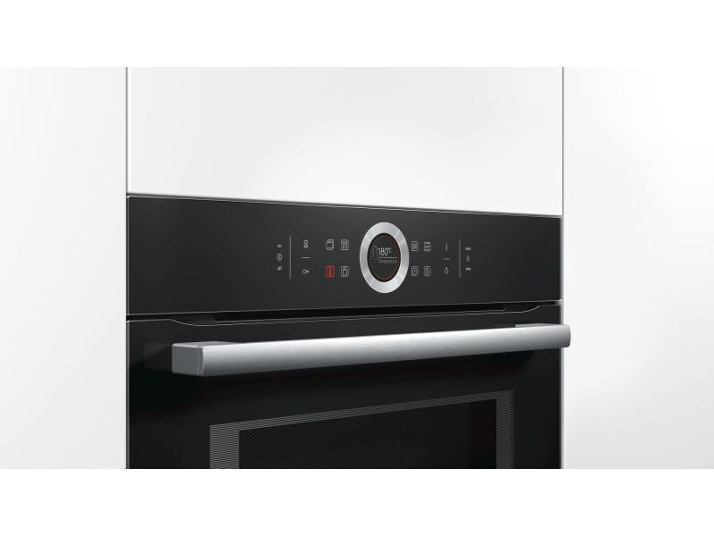 Bosch Einbaubackofen mit Mikrowelle CMG633BB1 Keine