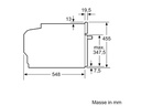 Bosch Einbaubackofen mit Mikrowelle CMG633BB1 Keine