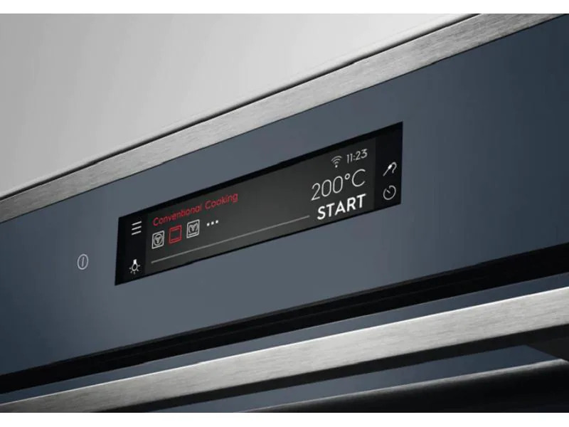 Electrolux Einbaubackofen EB4PL80QCN, Chrom A+