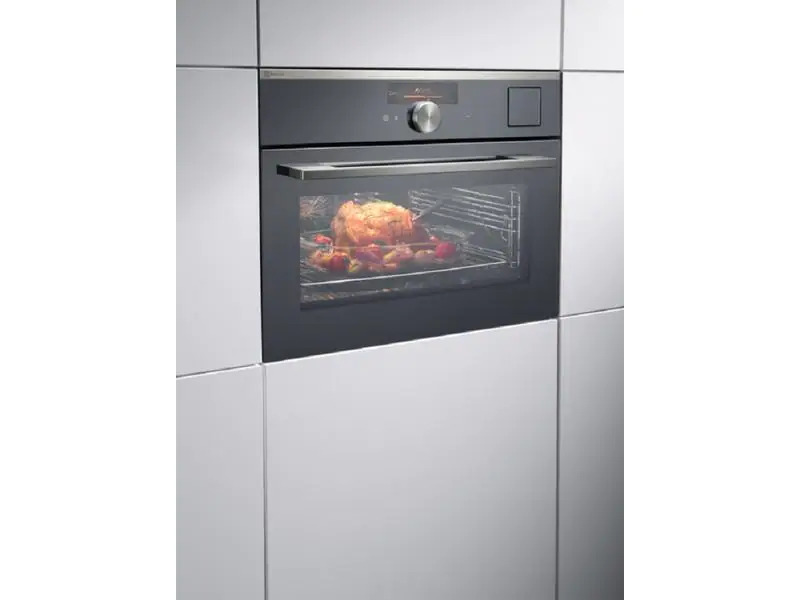 Electrolux Einbaubackofen EB4SL70KCN, Chrom A+