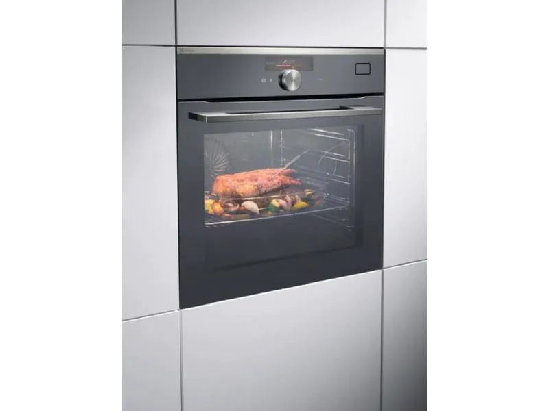 Electrolux Einbaubackofen EB6SL80QCN Chrom A+