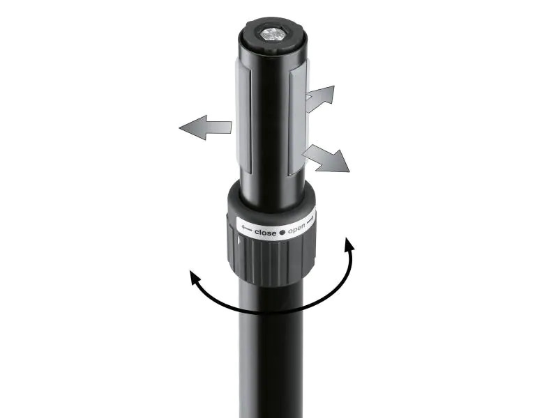 K&amp;M Boxenstativ 21367 Schwarz