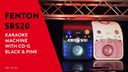 Fenton Karaoke Maschine SBS20B Schwarz